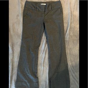 Dark brown bell bottom Charlotte Russe